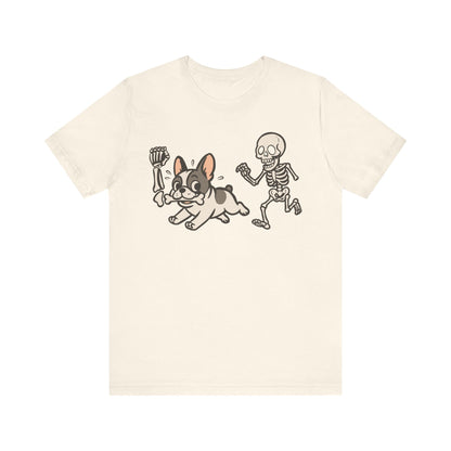 Printify T-Shirt Piebald French Bulldog Grave Robber TShirt