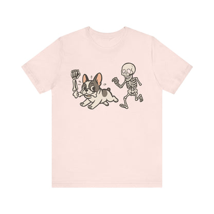 Printify T-Shirt Piebald French Bulldog Grave Robber TShirt