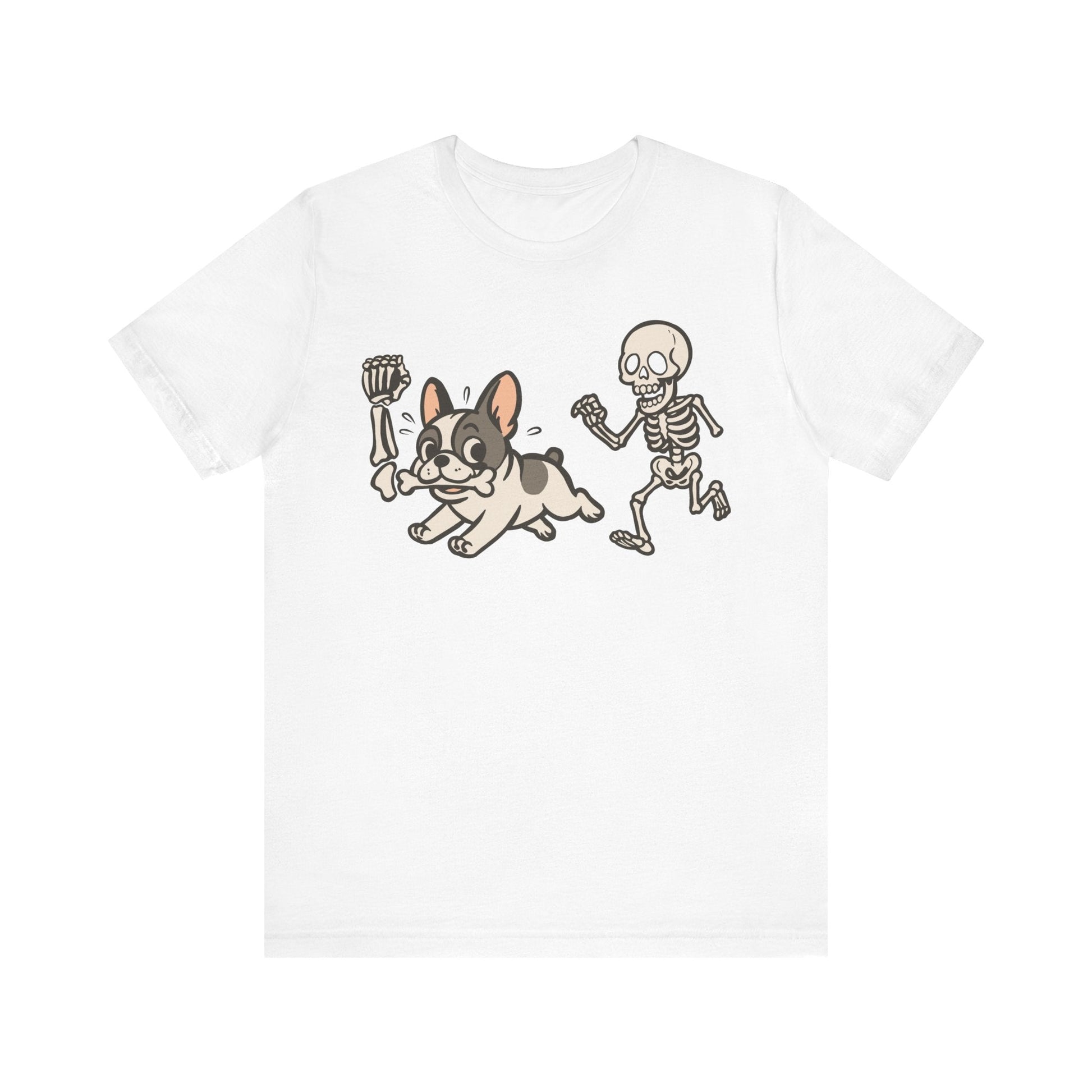 Printify T-Shirt Piebald French Bulldog Grave Robber TShirt