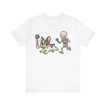 Printify T-Shirt Piebald French Bulldog Grave Robber TShirt