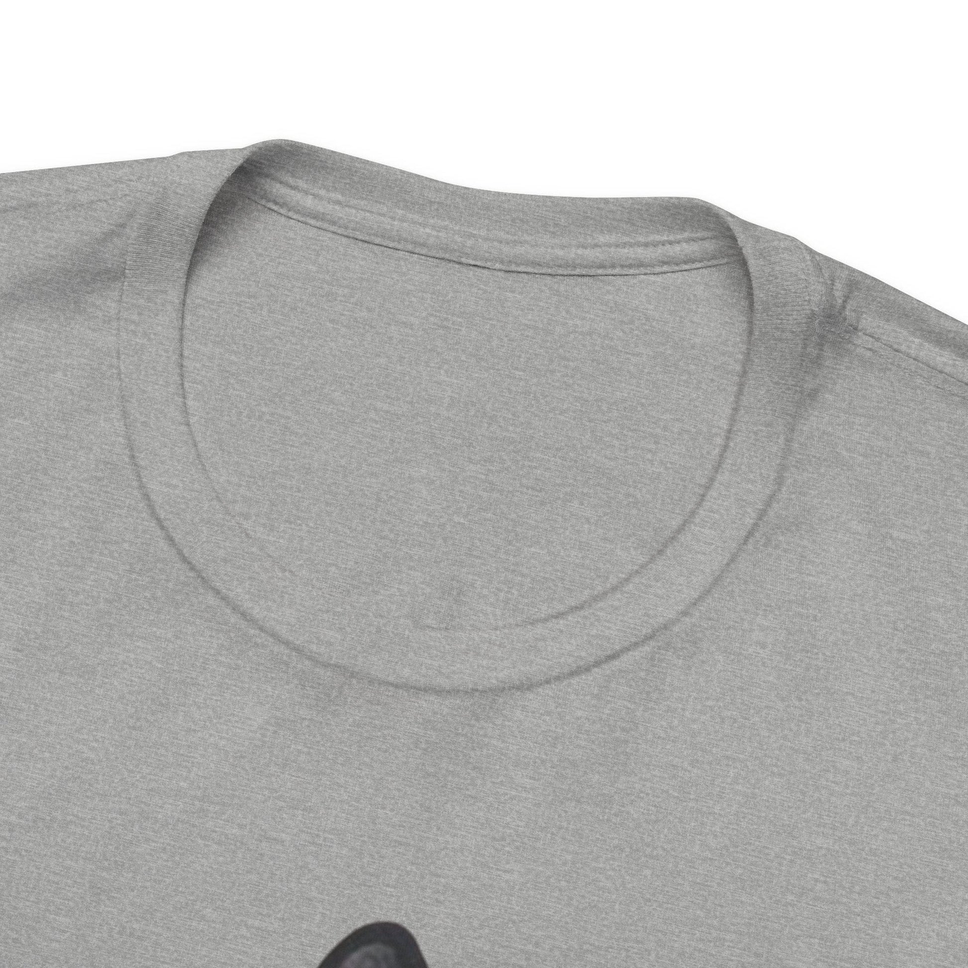 Printify T-Shirt Piebald French Bulldog Hang In There Tshirt