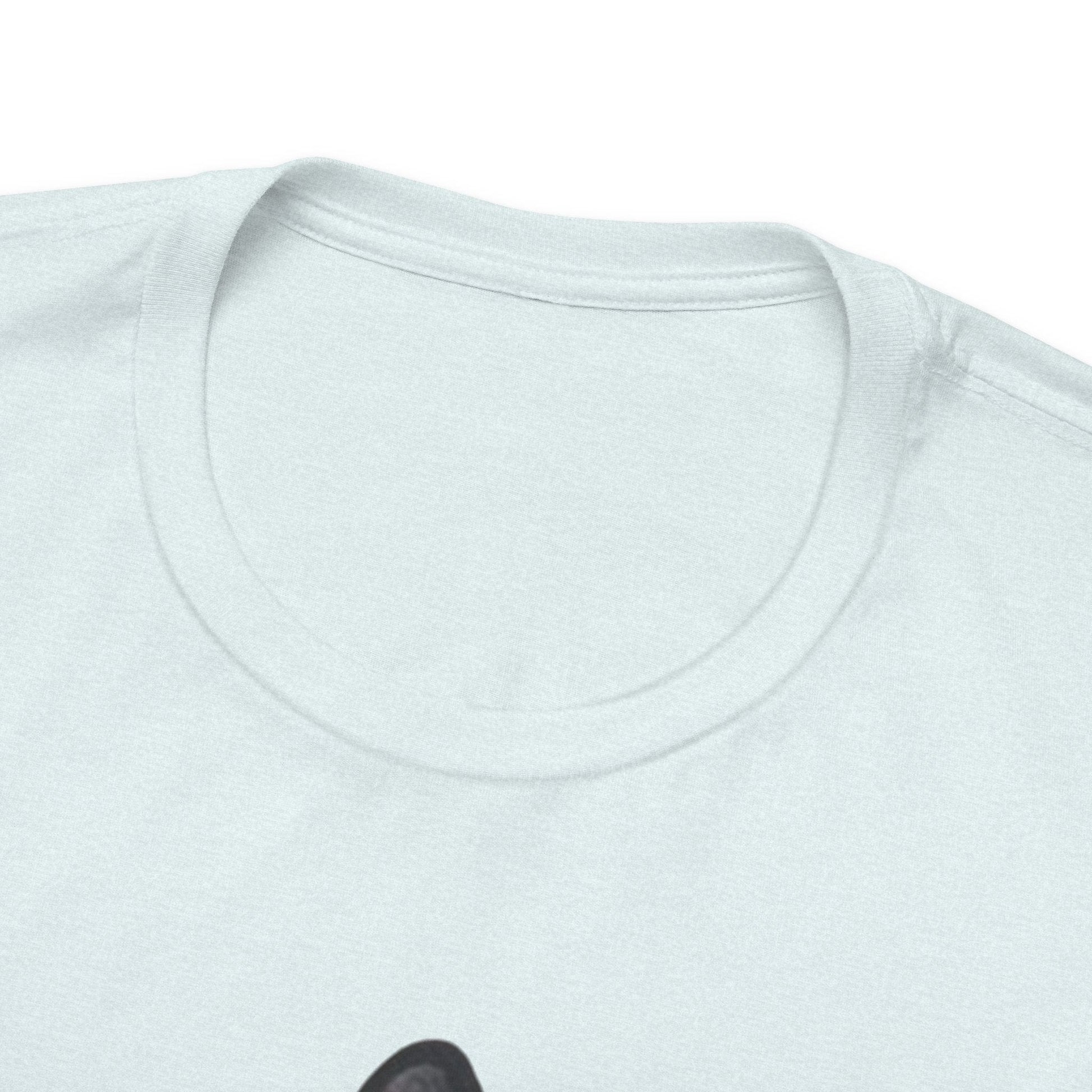 Printify T-Shirt Piebald French Bulldog Hang In There Tshirt