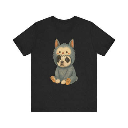 Printify T-Shirt Piebald French Bulldog Little Monster TShirt