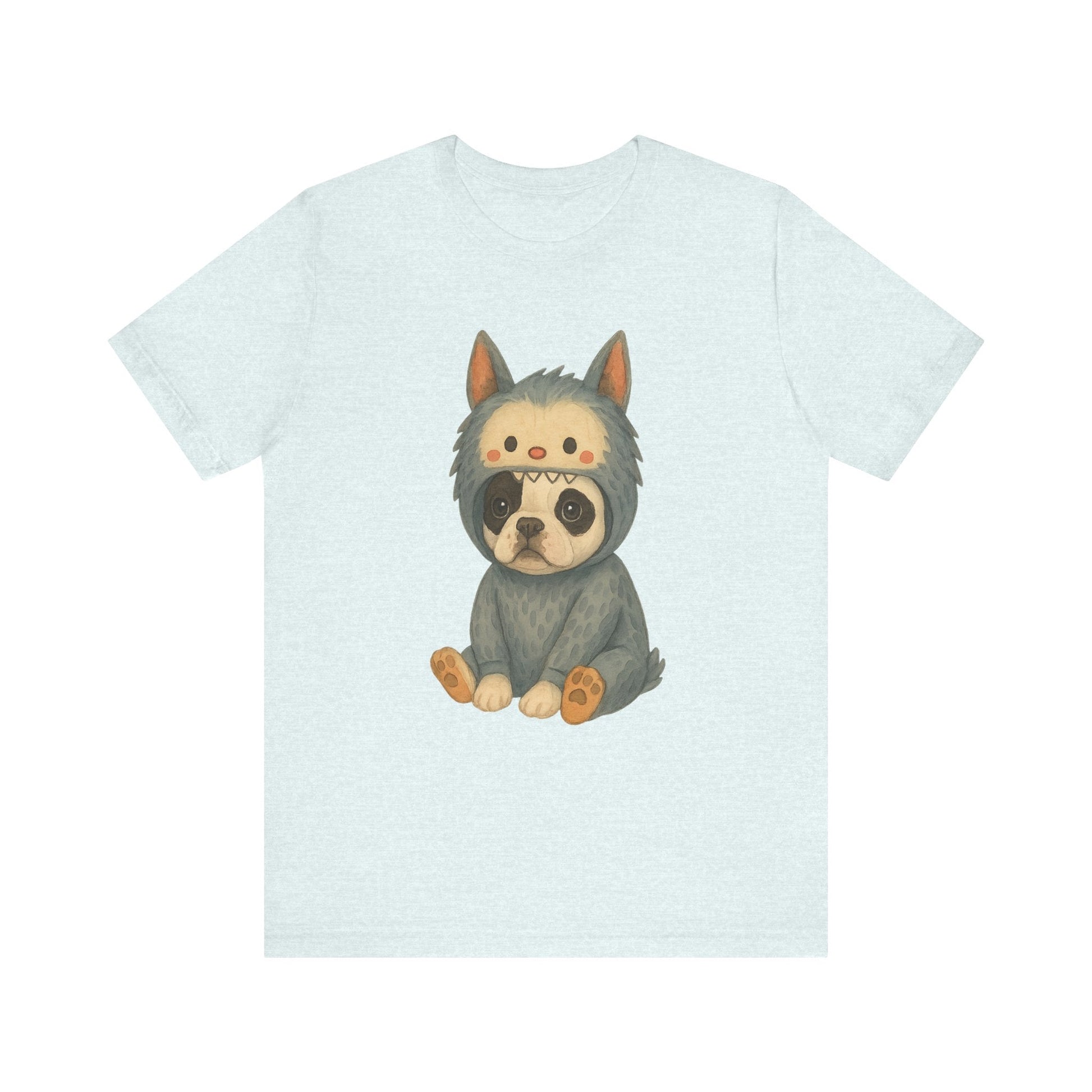 Printify T-Shirt Piebald French Bulldog Little Monster TShirt