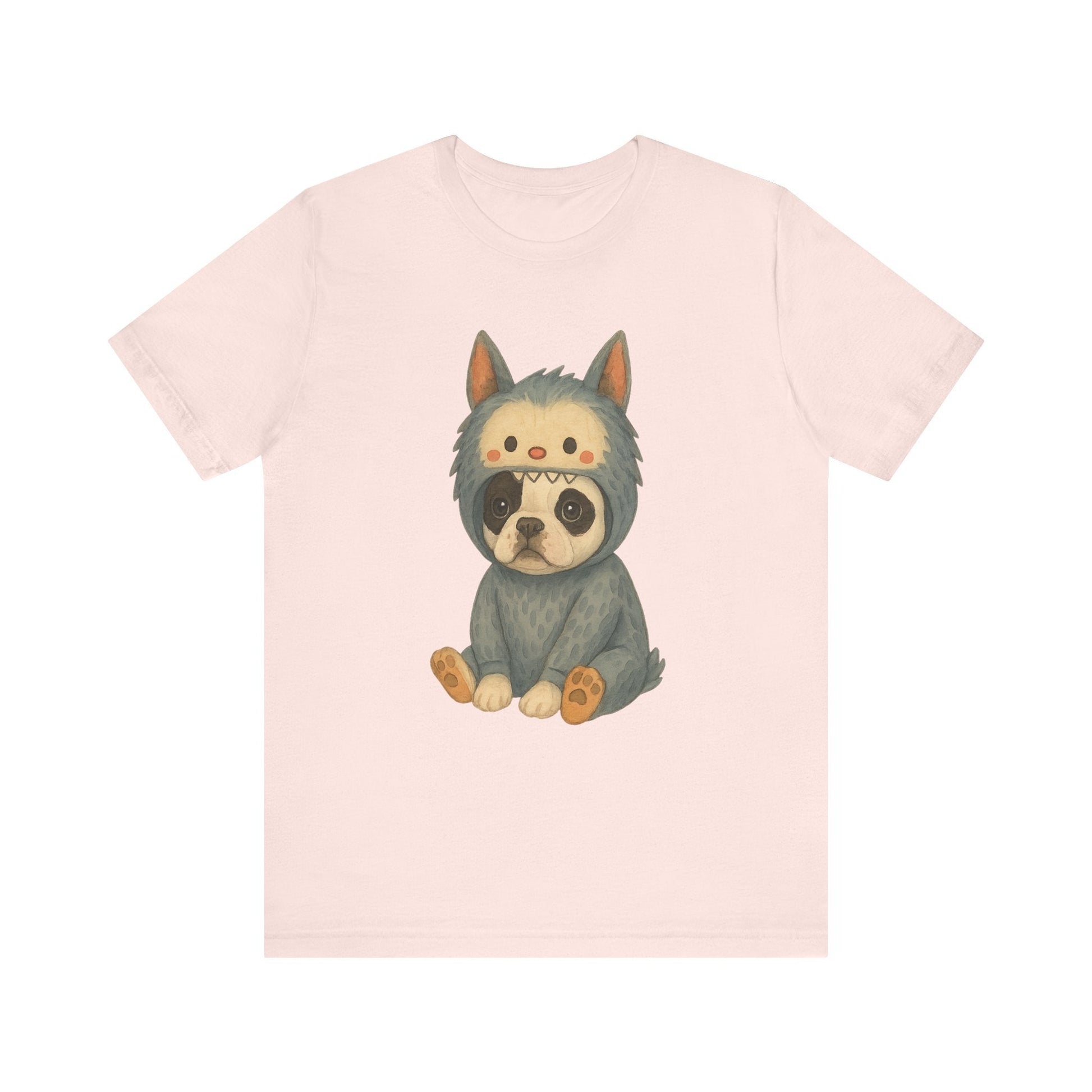 Printify T-Shirt Piebald French Bulldog Little Monster TShirt