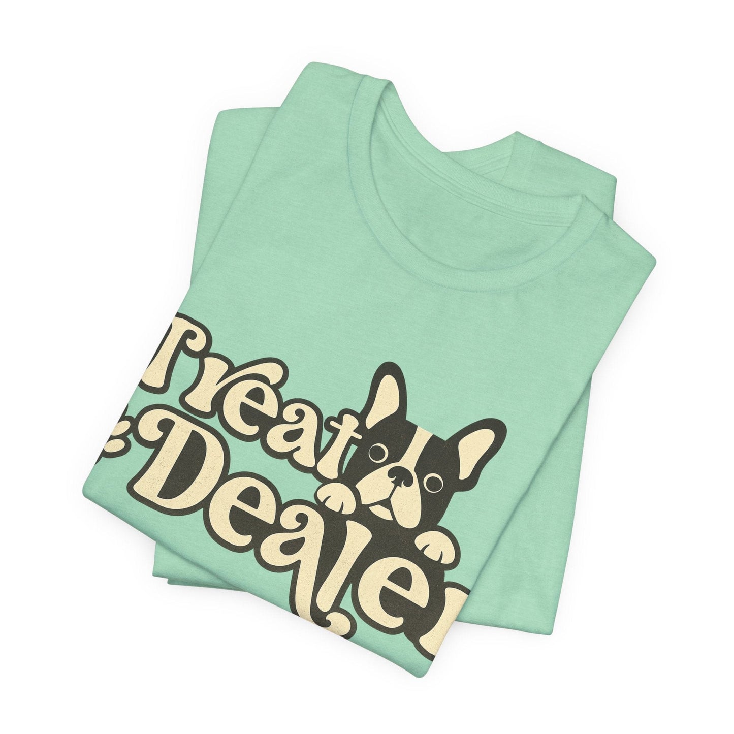 Piebald French Bulldog Treat Dealer TShirt