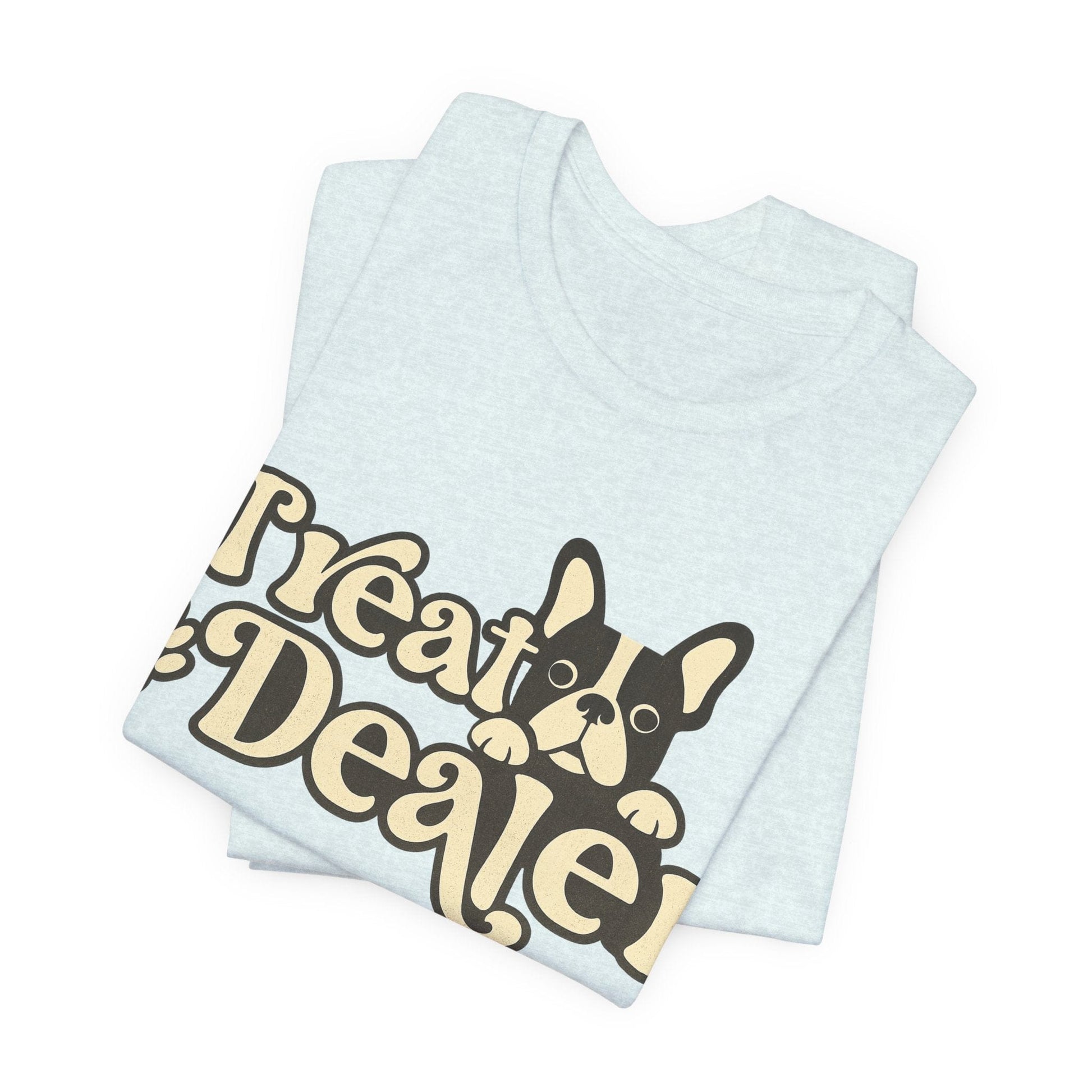 Piebald French Bulldog Treat Dealer TShirt
