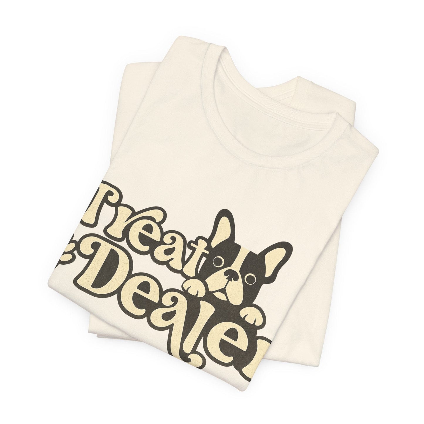 Piebald French Bulldog Treat Dealer TShirt