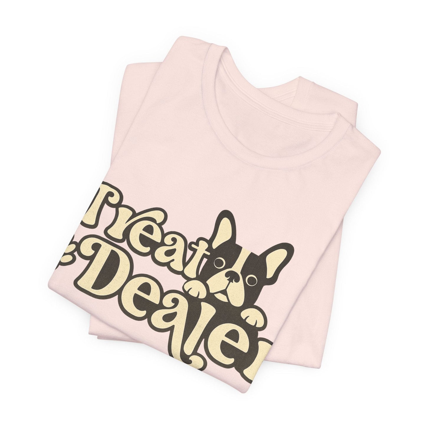 Piebald French Bulldog Treat Dealer TShirt