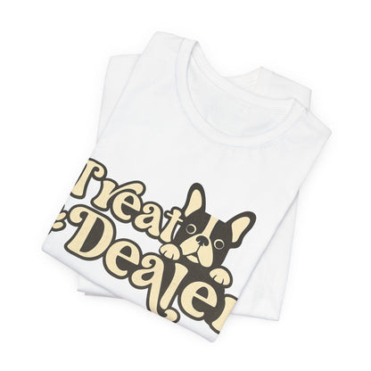 Piebald French Bulldog Treat Dealer TShirt