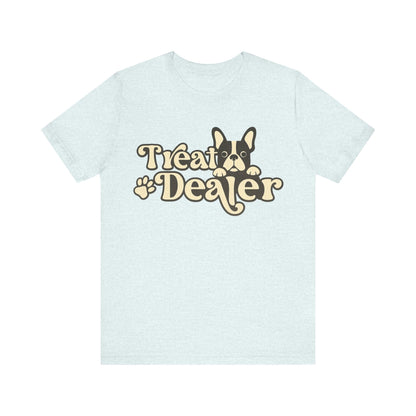 Piebald French Bulldog Treat Dealer TShirt