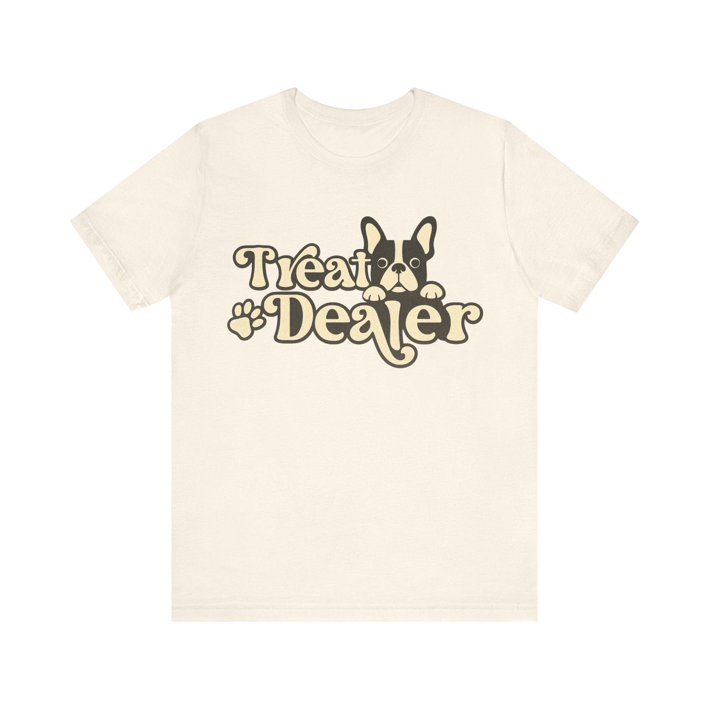 Piebald French Bulldog Treat Dealer TShirt