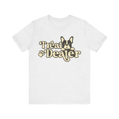 Piebald French Bulldog Treat Dealer TShirt