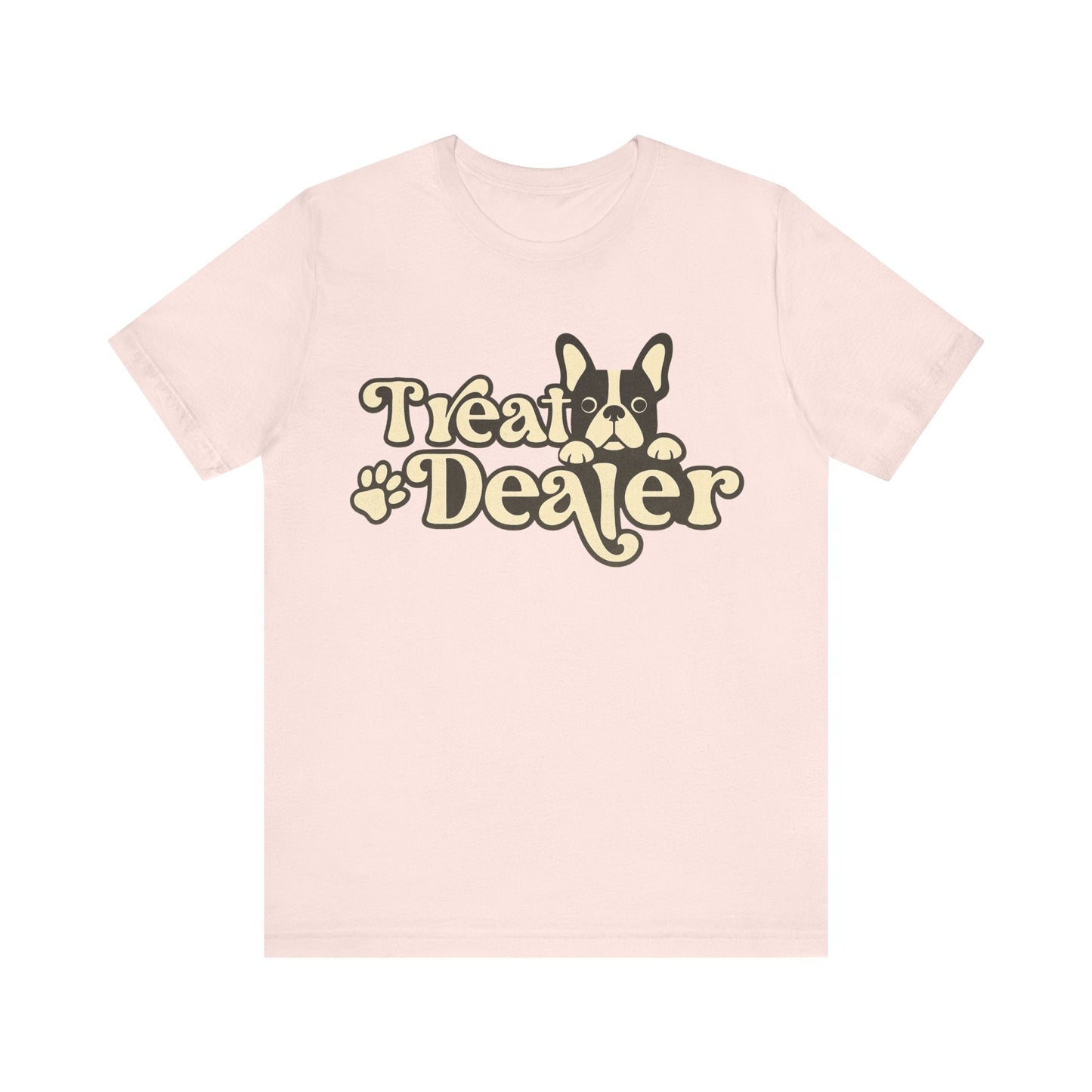 Piebald French Bulldog Treat Dealer TShirt