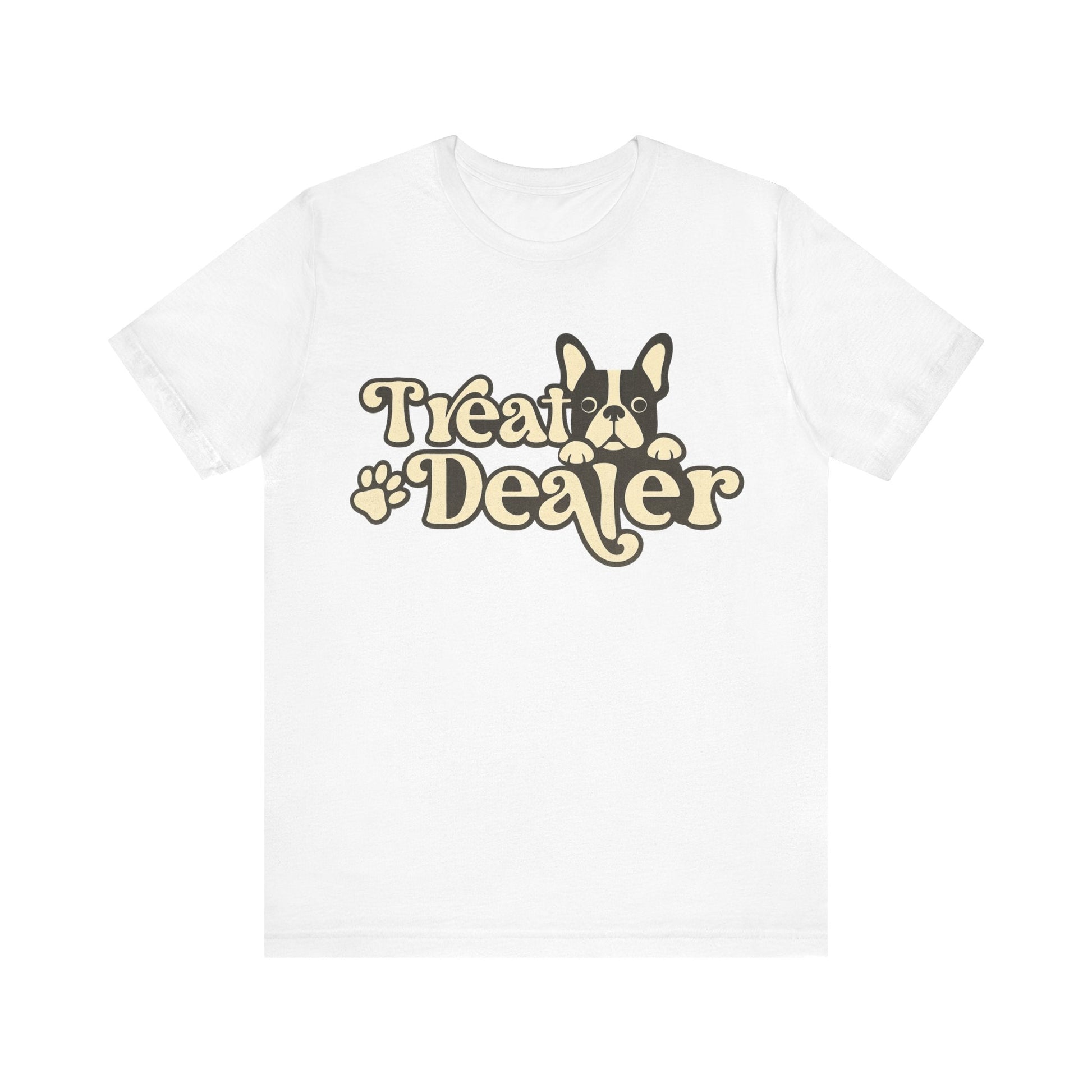 Piebald French Bulldog Treat Dealer TShirt