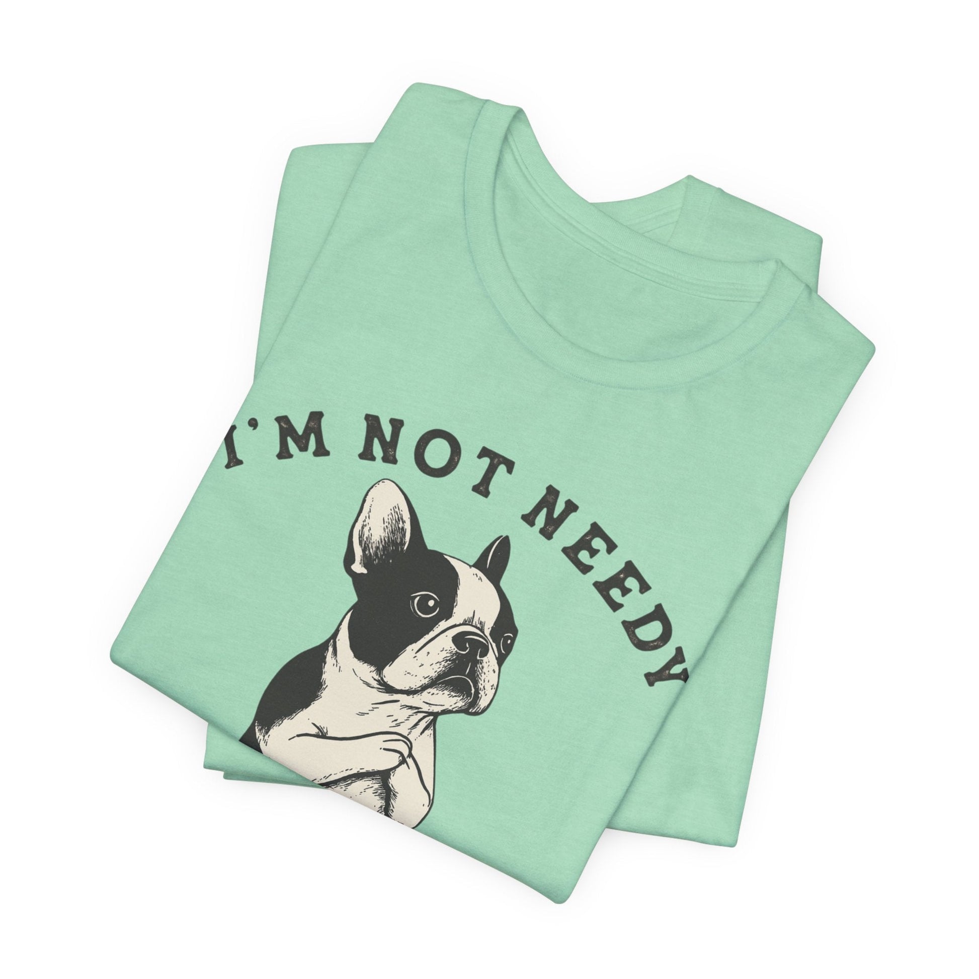 Piebald French Bulldog Wanty TShirt