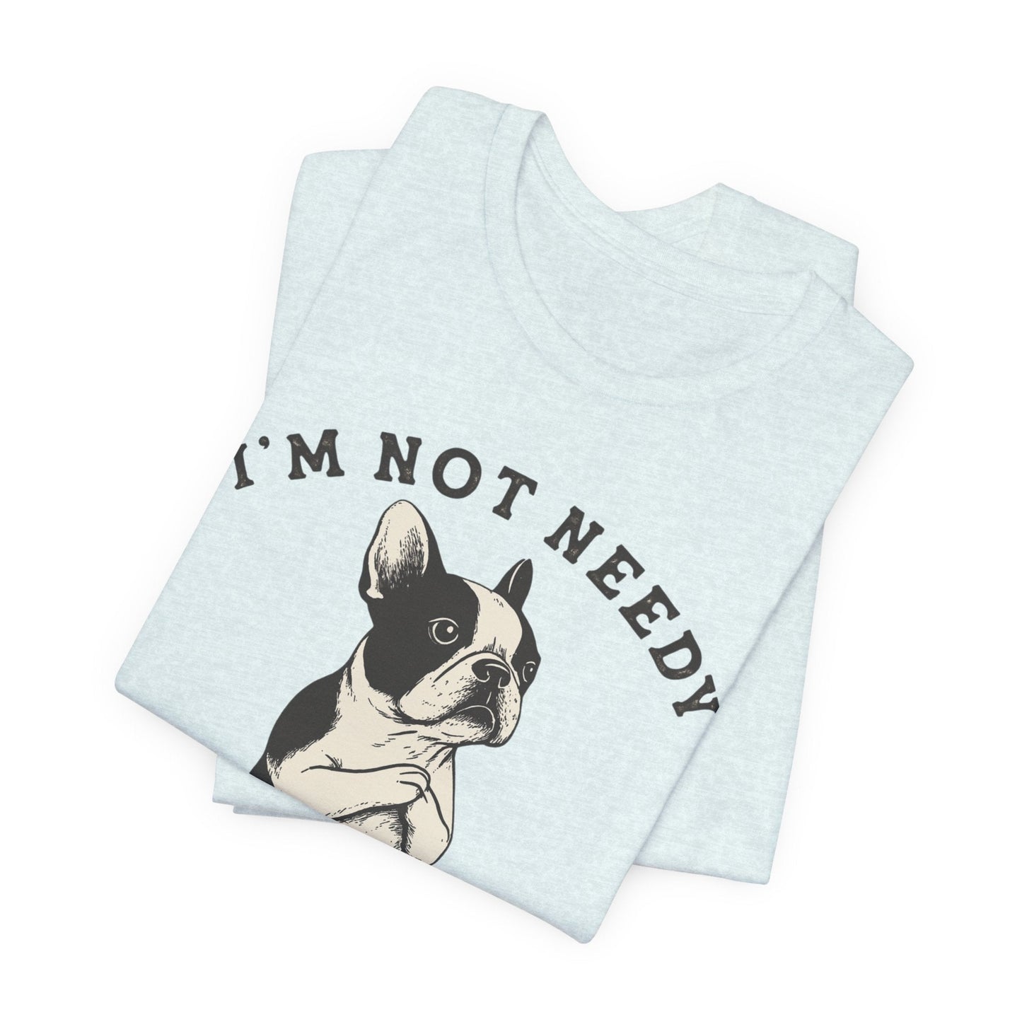 Piebald French Bulldog Wanty TShirt