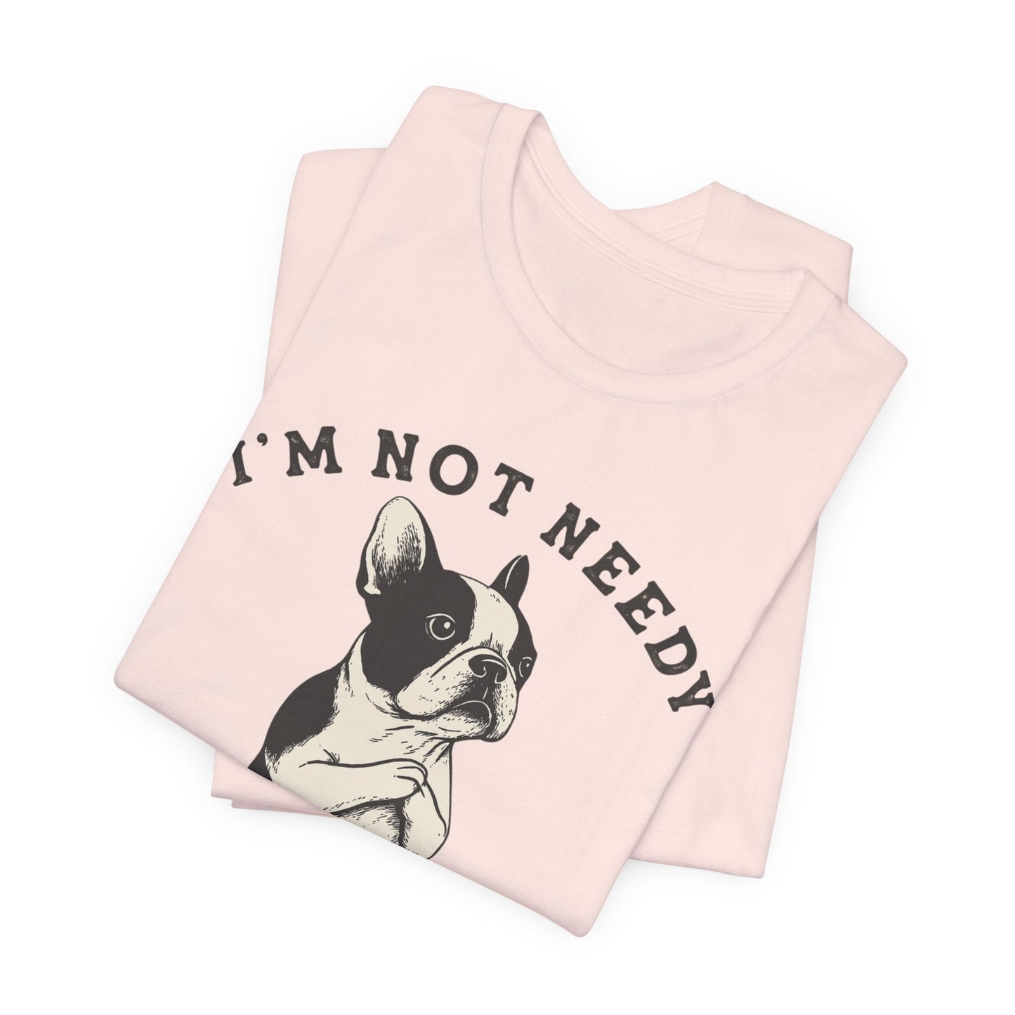 Piebald French Bulldog Wanty TShirt