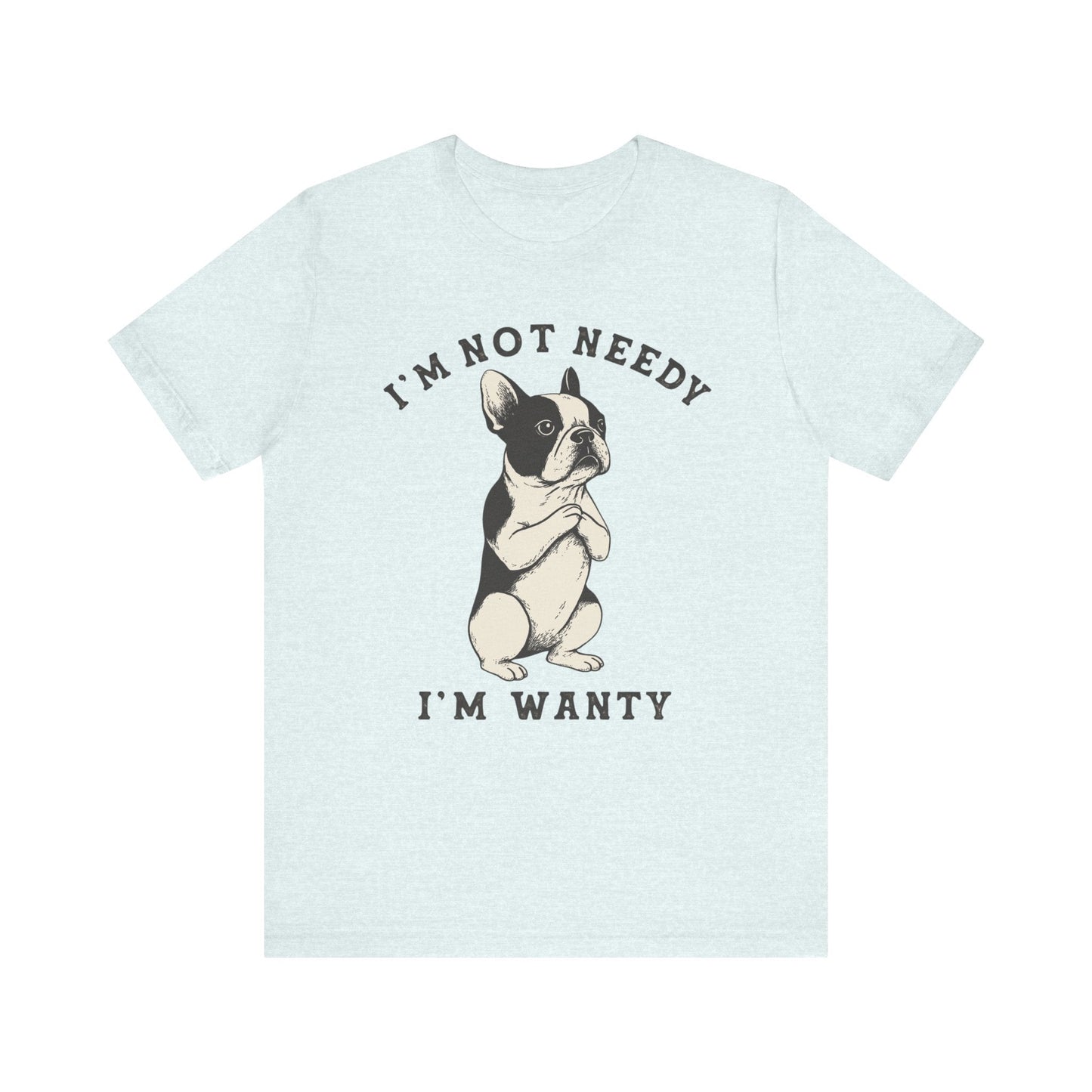Piebald French Bulldog Wanty TShirt