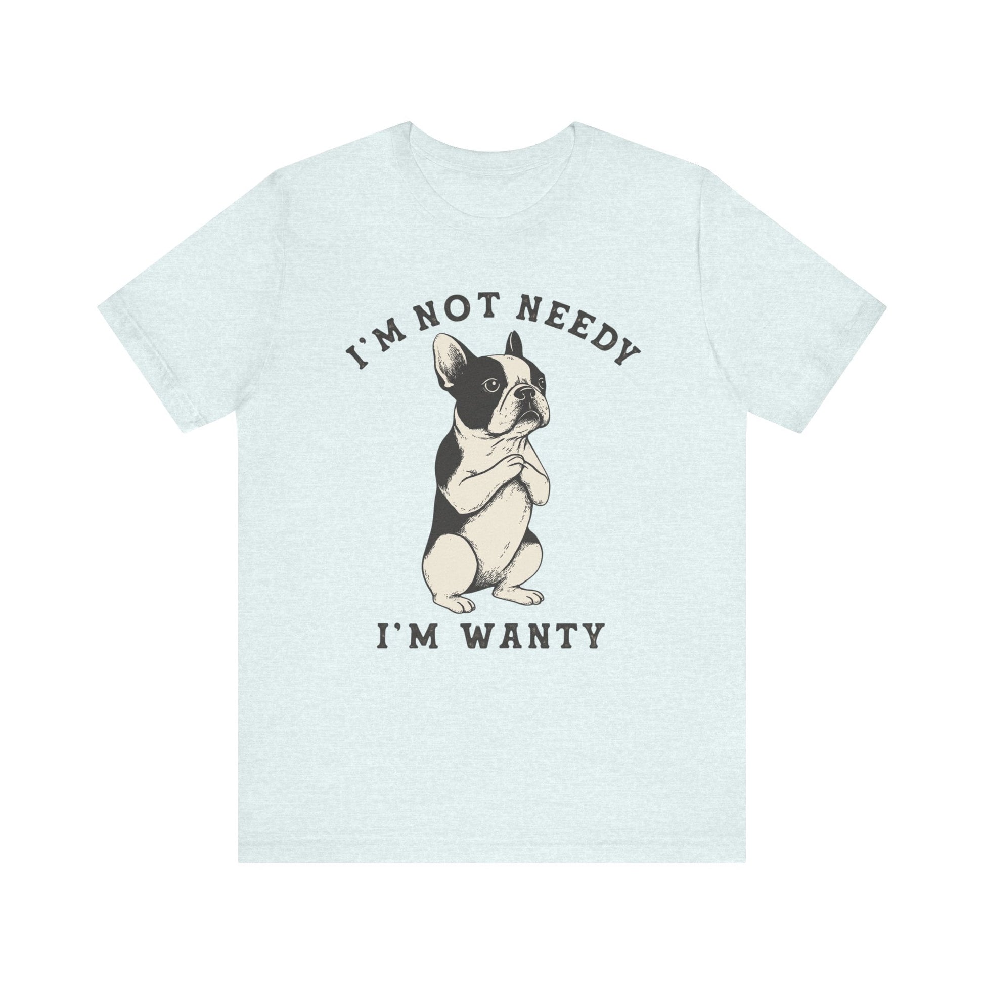 Piebald French Bulldog Wanty TShirt