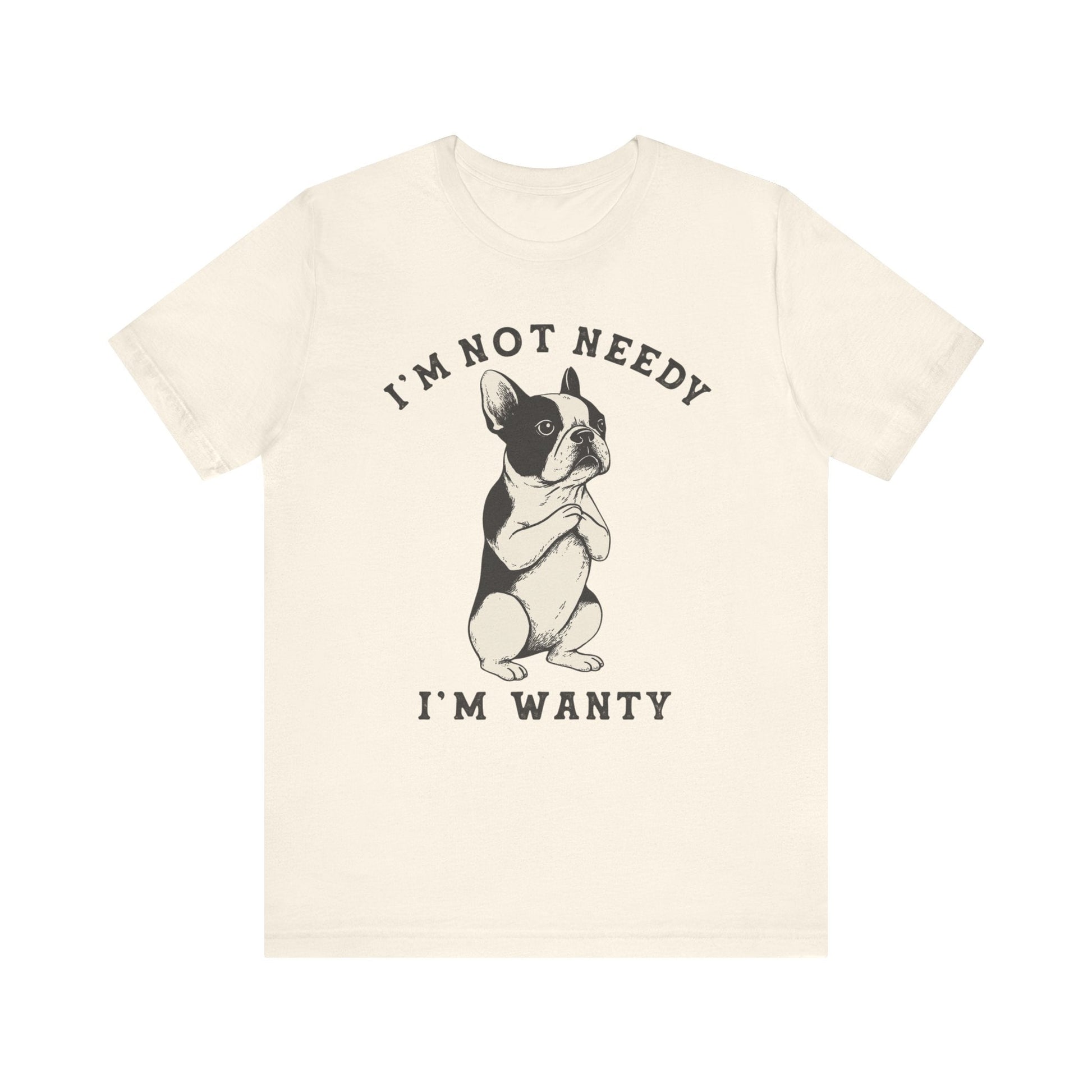 Piebald French Bulldog Wanty TShirt