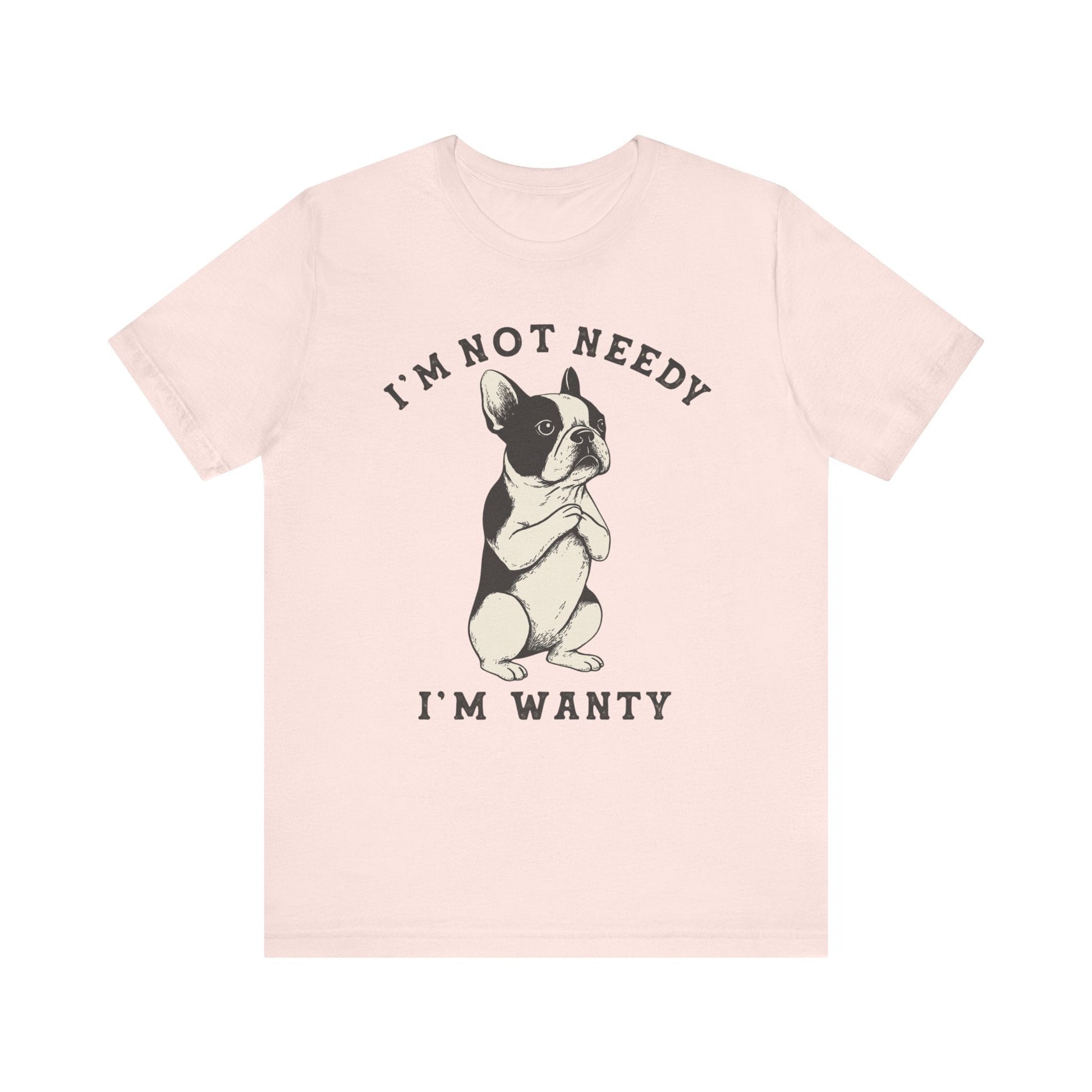 Piebald French Bulldog Wanty TShirt
