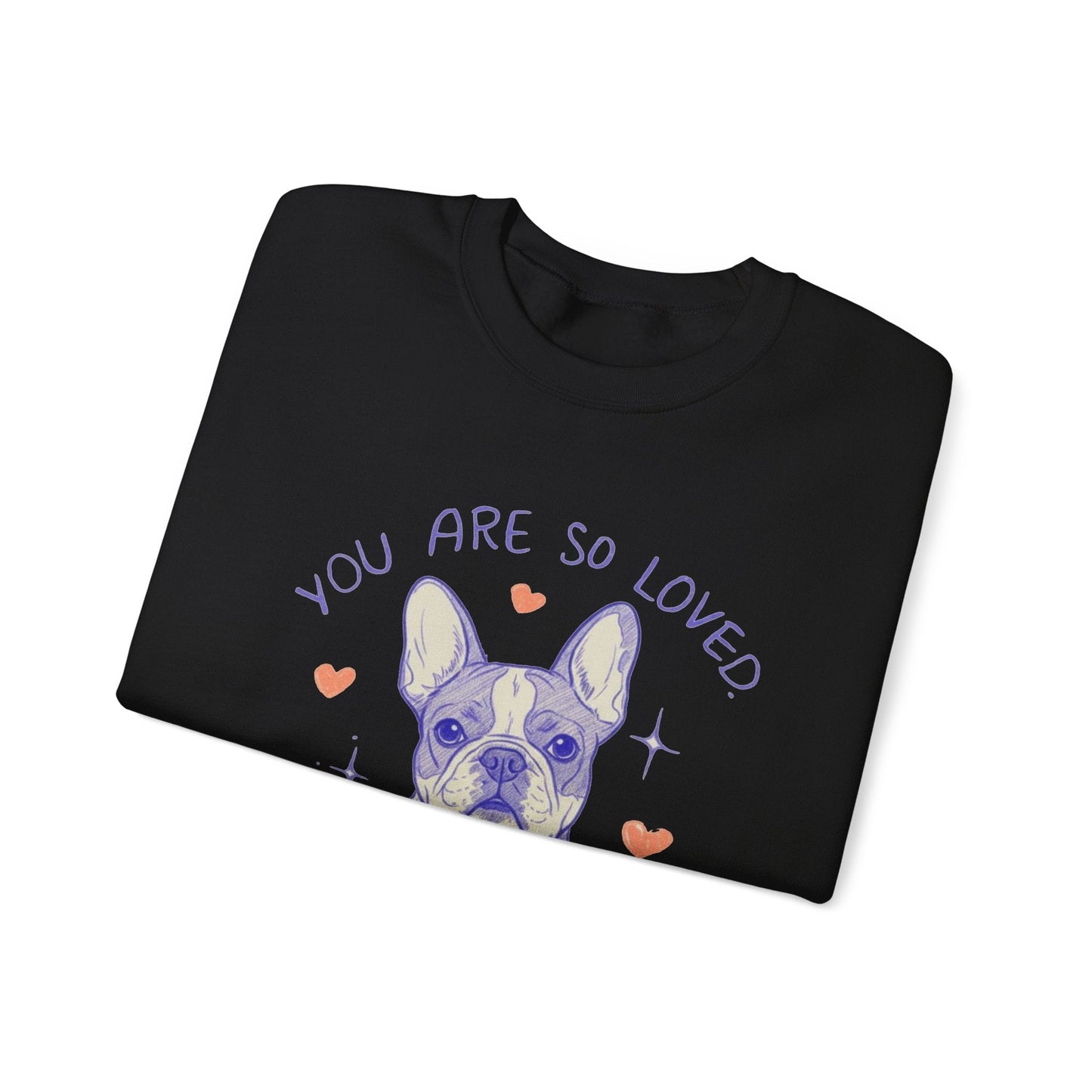 Piebald Frenchie Always Loved Sweatshirt