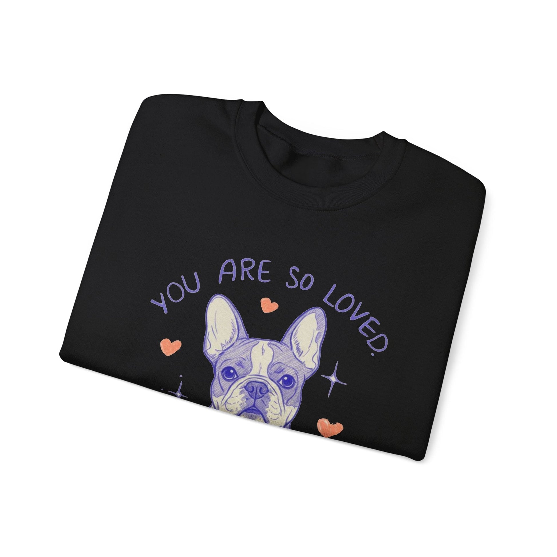 Piebald Frenchie Always Loved Sweatshirt
