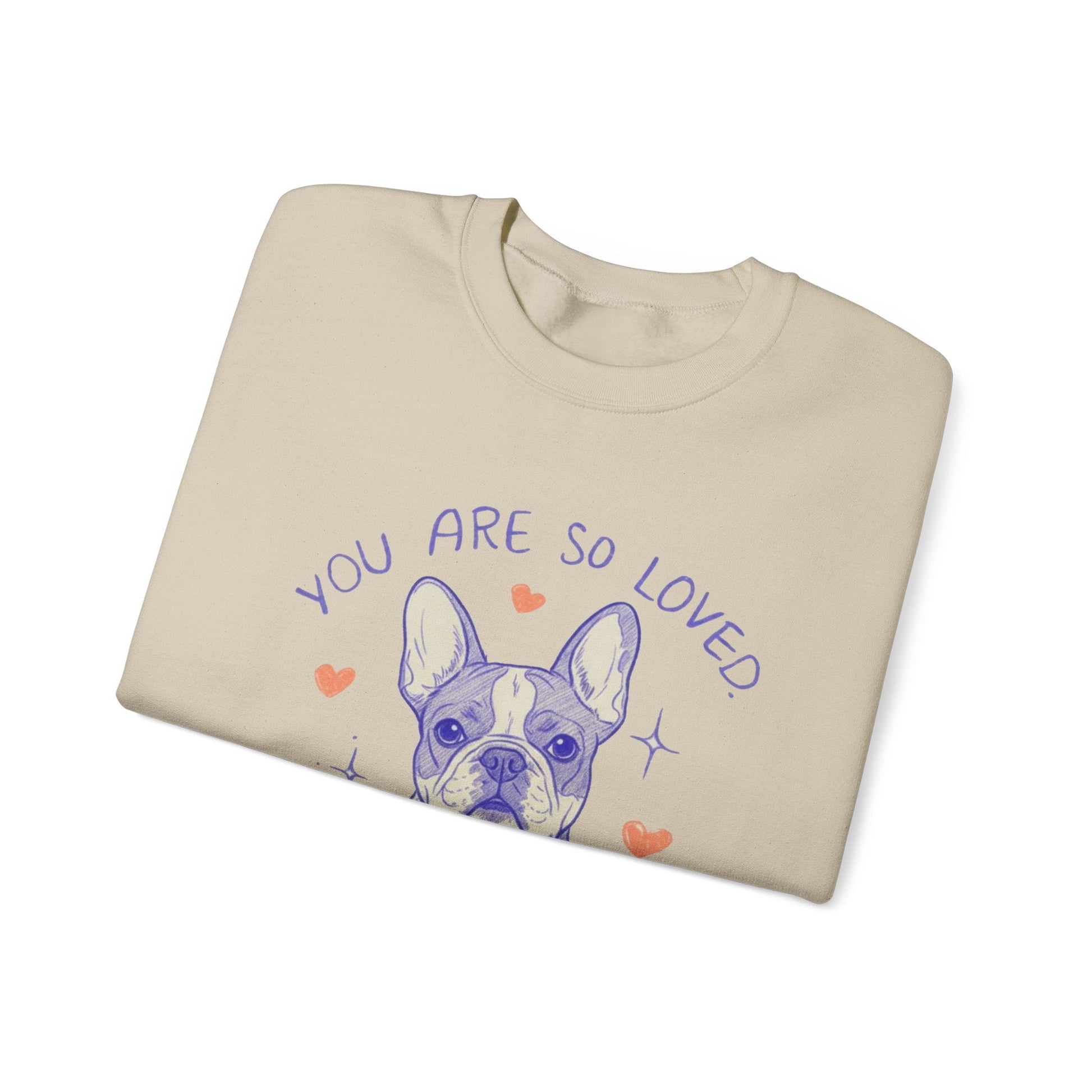 Piebald Frenchie Always Loved Sweatshirt
