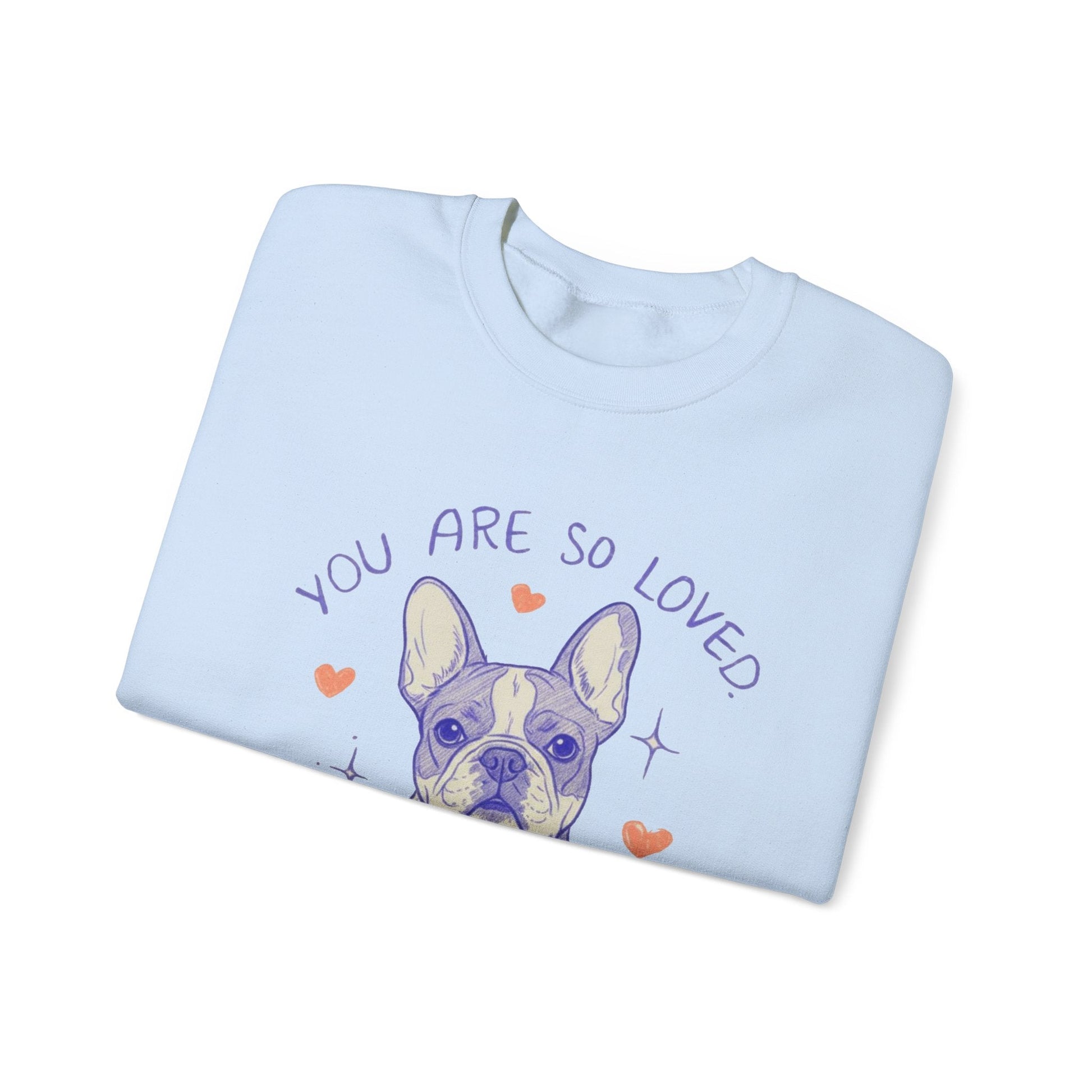 Piebald Frenchie Always Loved Sweatshirt