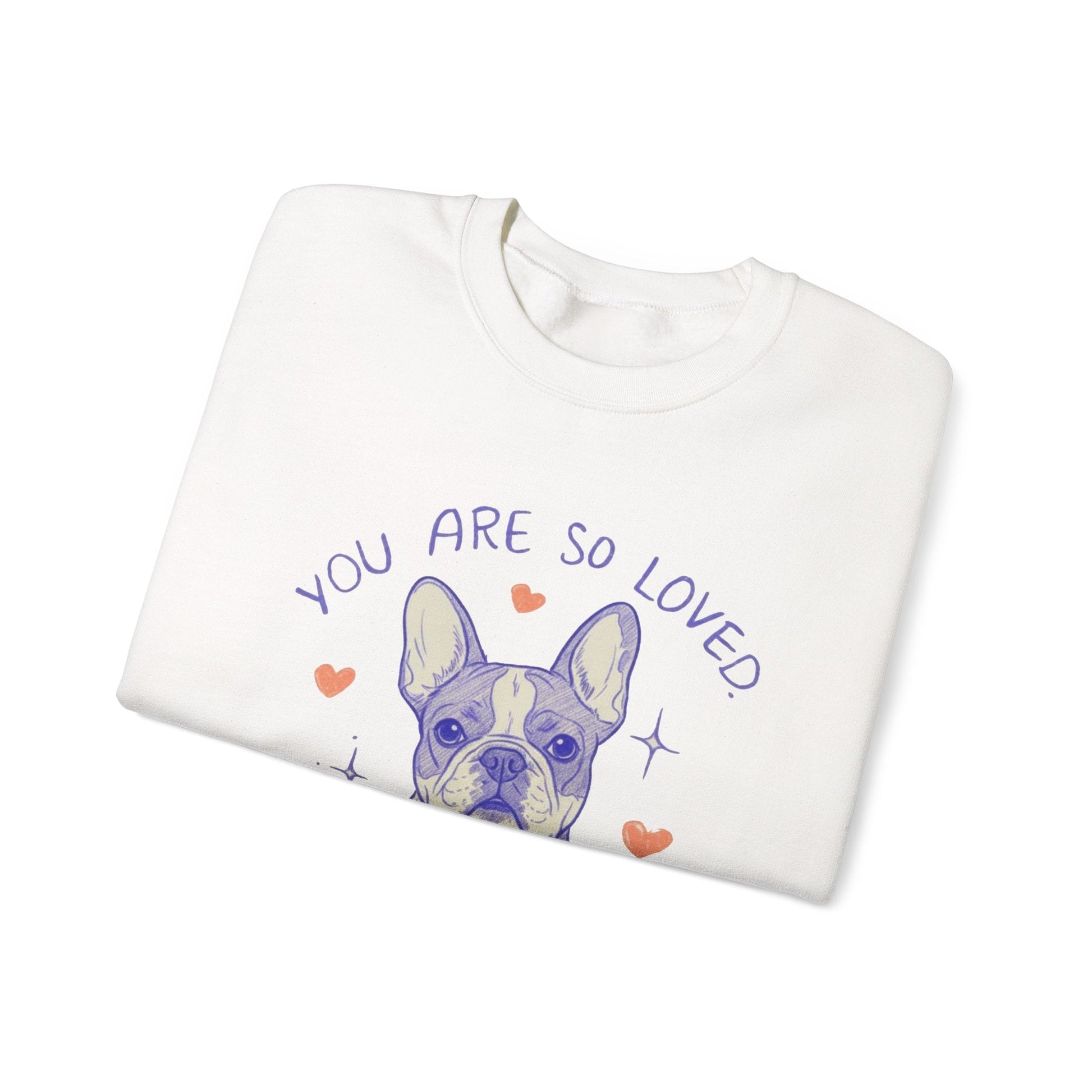 Piebald Frenchie Always Loved Sweatshirt
