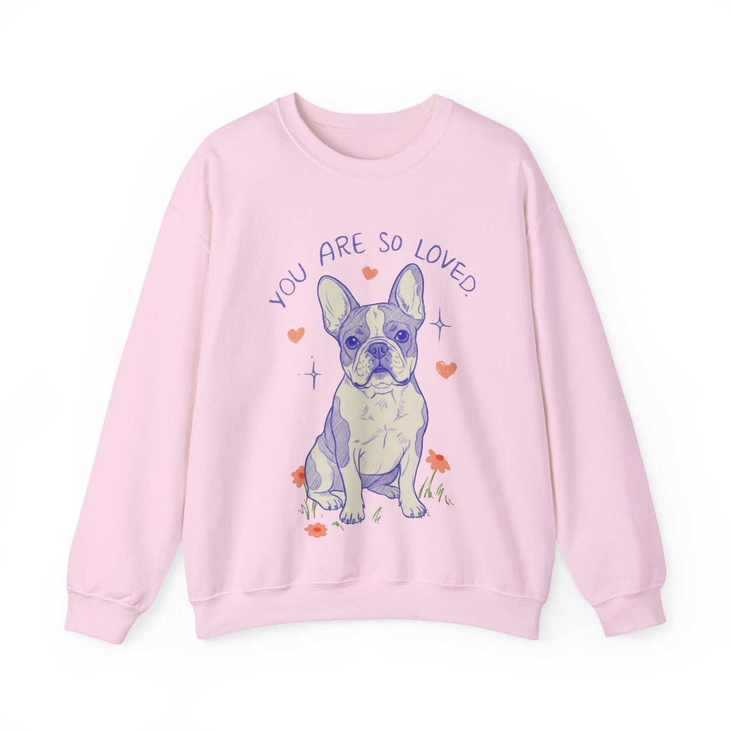 Piebald Frenchie Always Loved Sweatshirt