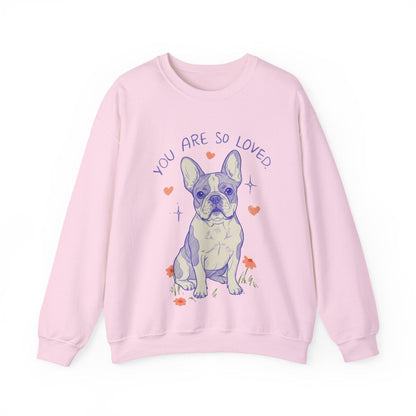 Piebald Frenchie Always Loved Sweatshirt