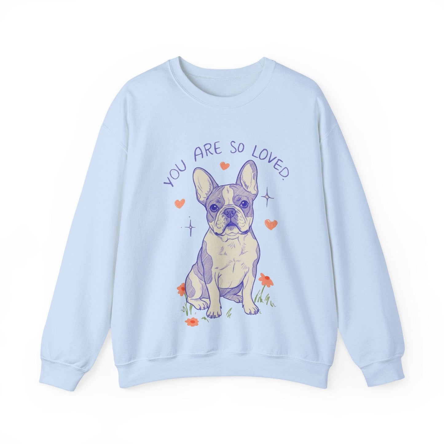 Piebald Frenchie Always Loved Sweatshirt