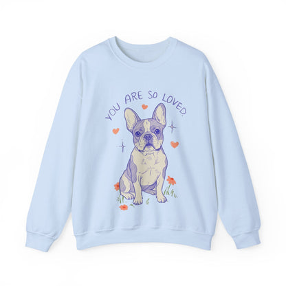 Piebald Frenchie Always Loved Sweatshirt