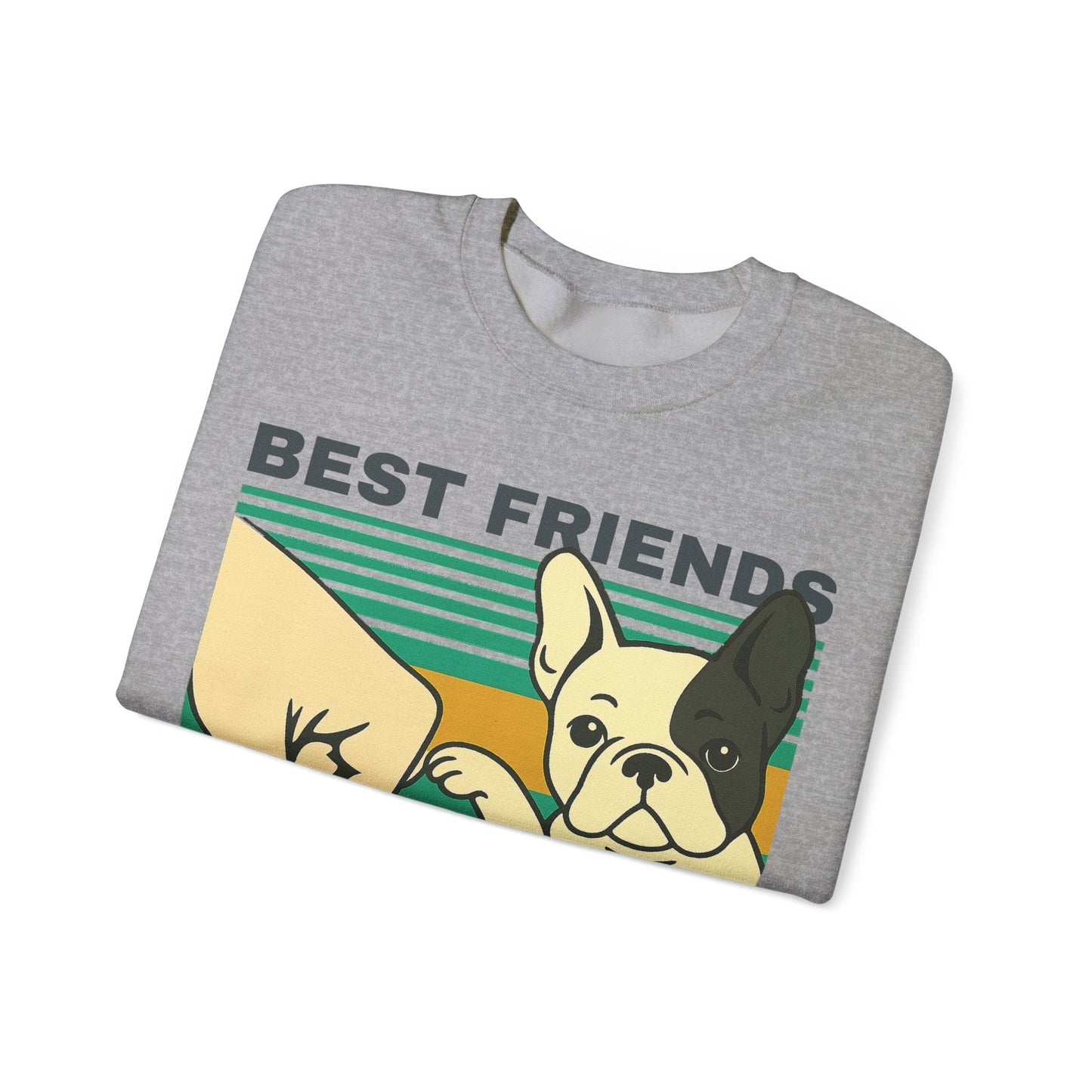 Piebald Frenchie Besties Sweatshirt
