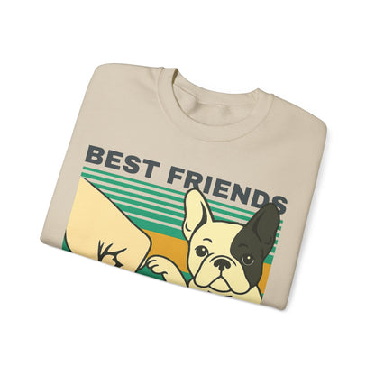 Piebald Frenchie Besties Sweatshirt