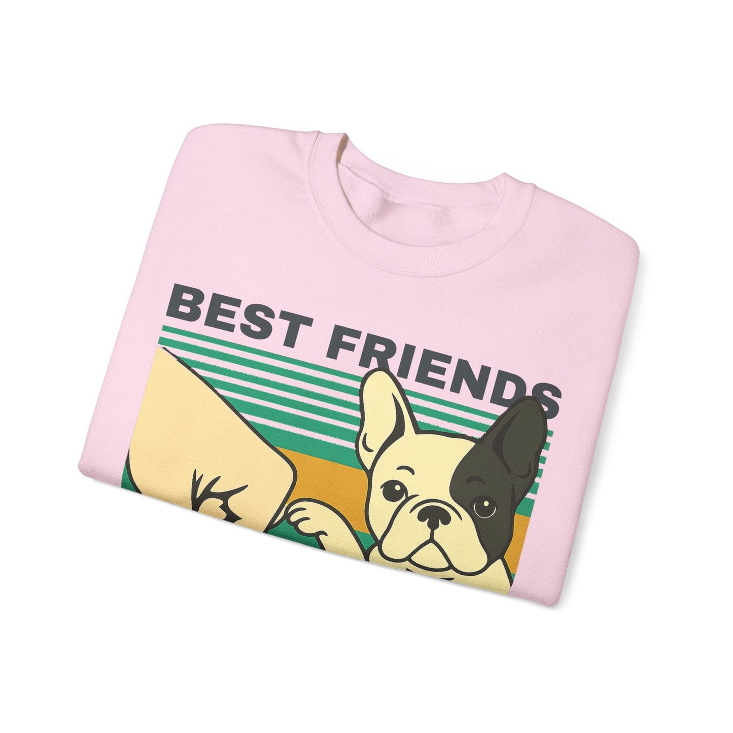 Piebald Frenchie Besties Sweatshirt
