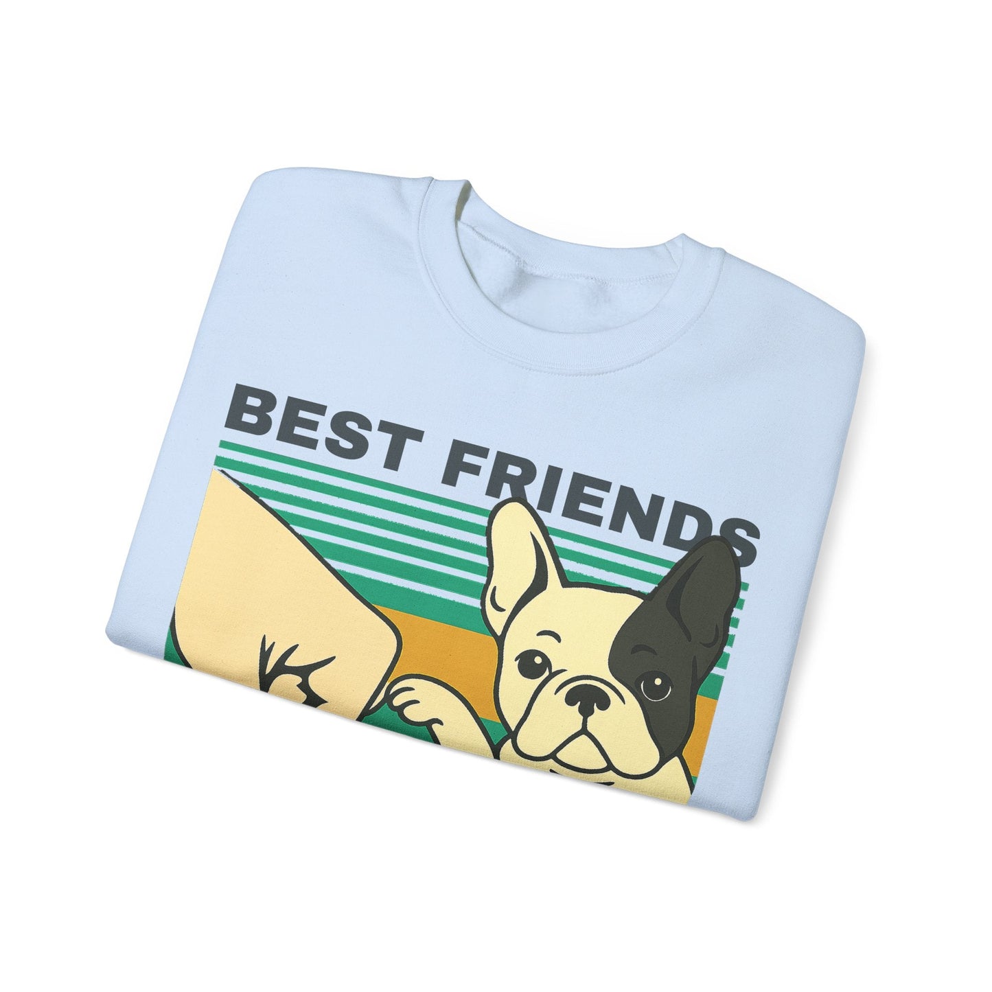 Piebald Frenchie Besties Sweatshirt