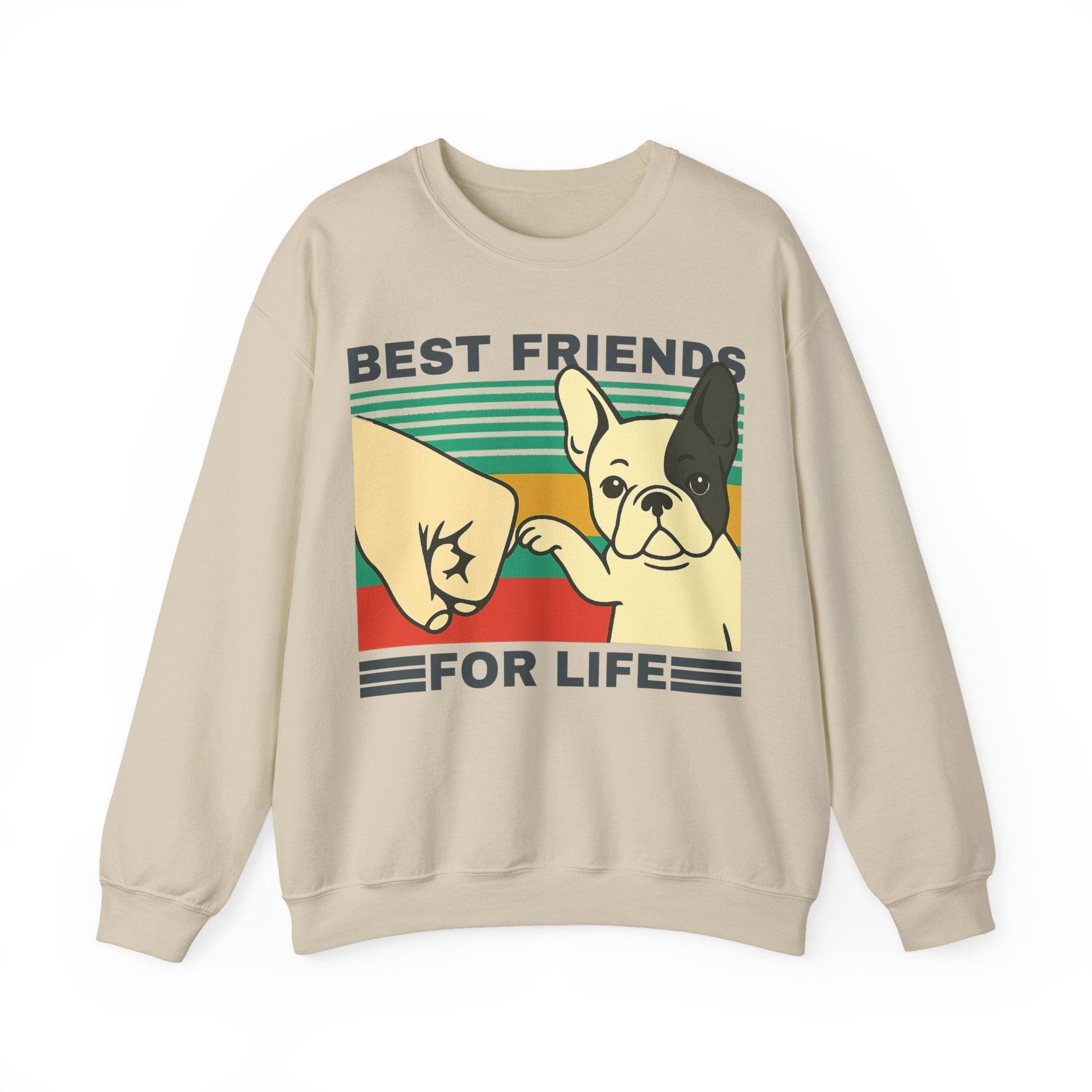 Piebald Frenchie Besties Sweatshirt