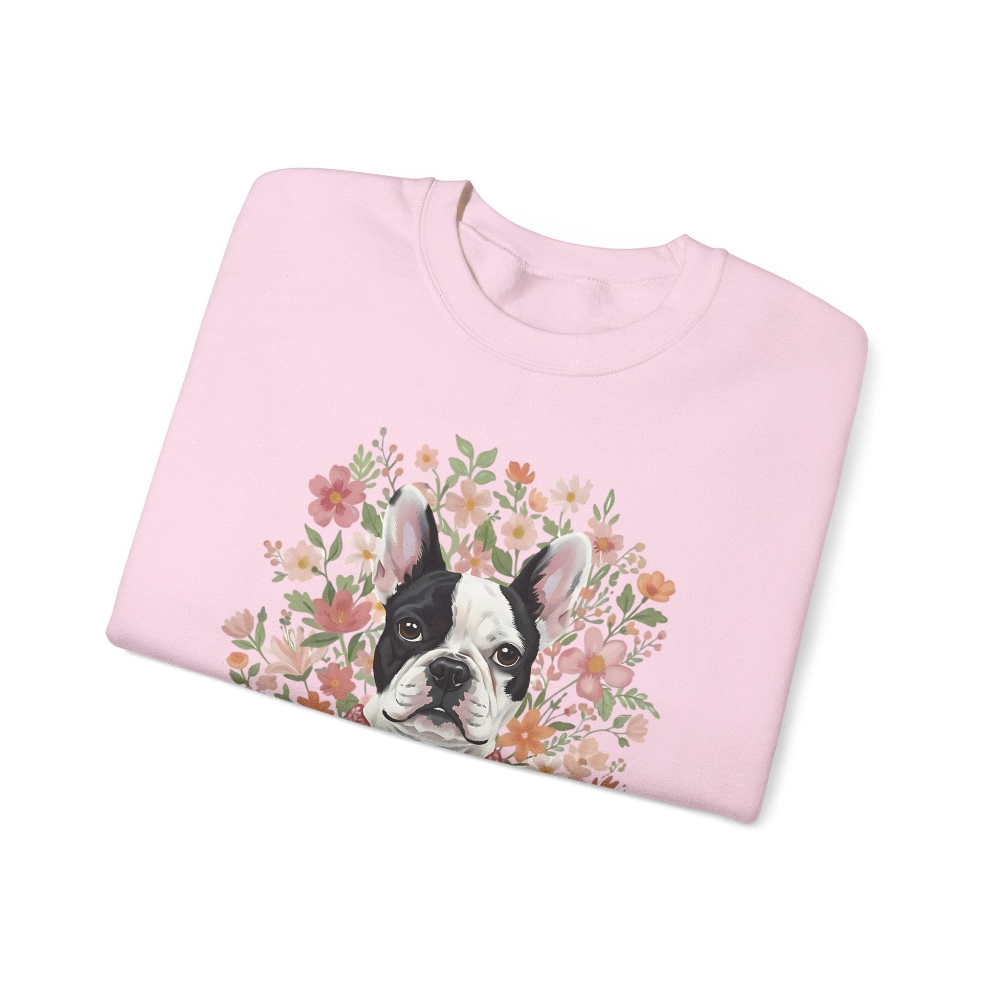 Piebald Frenchie Bouquet Sweatshirt