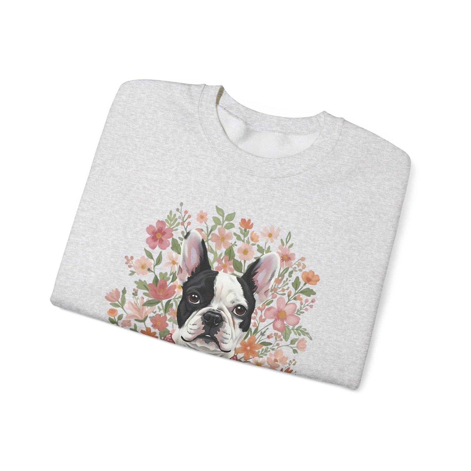 Piebald Frenchie Bouquet Sweatshirt