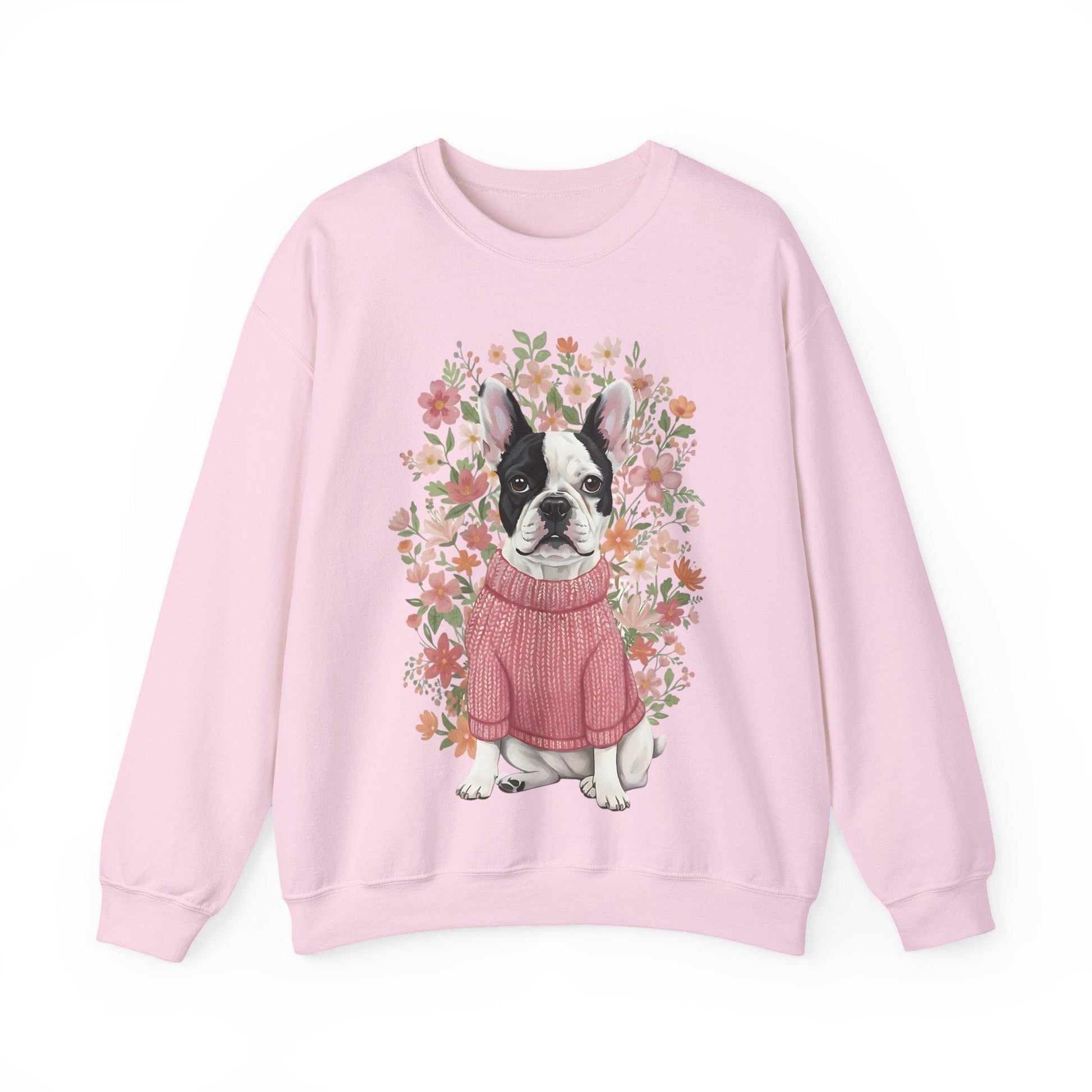 Piebald Frenchie Bouquet Sweatshirt