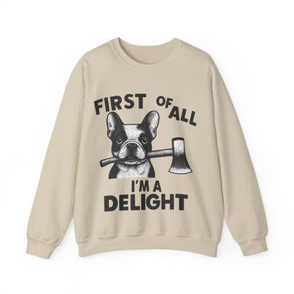Piebald Frenchie Delight Sweatshirt