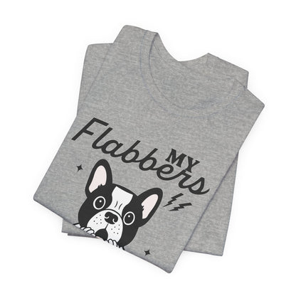 Piebald Frenchie Flabbergasted Tshirt
