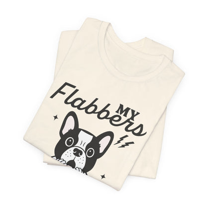 Piebald Frenchie Flabbergasted Tshirt