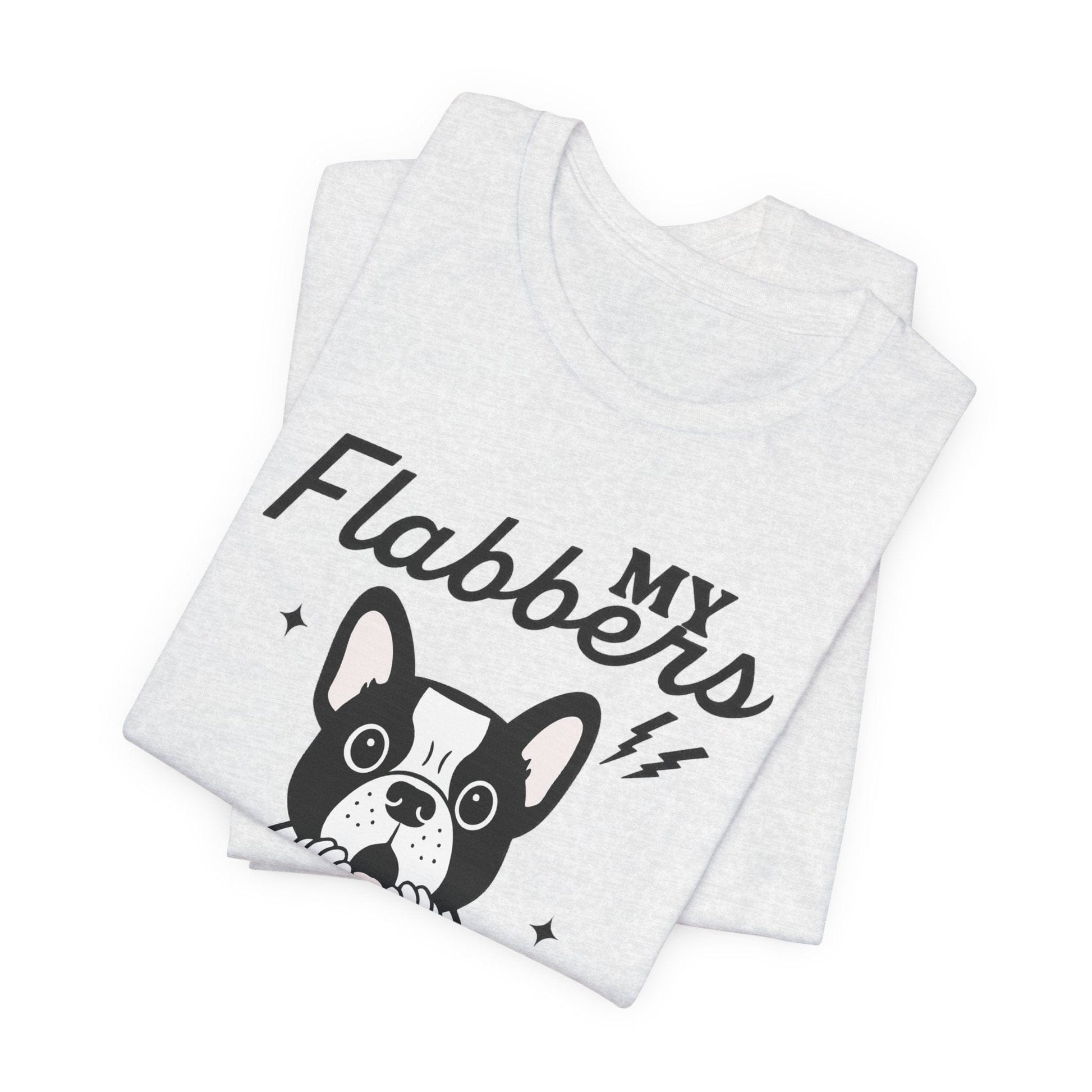 Piebald Frenchie Flabbergasted Tshirt
