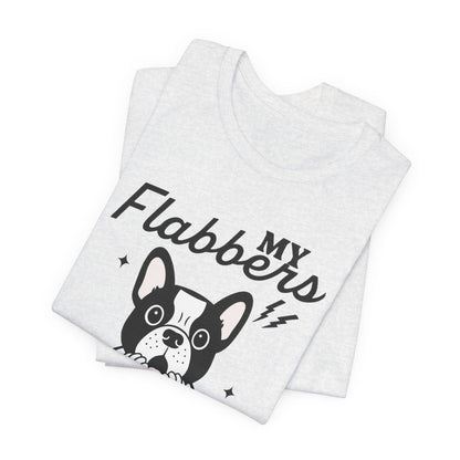 Piebald Frenchie Flabbergasted Tshirt