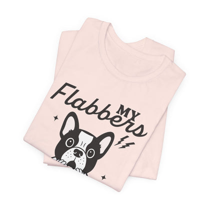 Piebald Frenchie Flabbergasted Tshirt