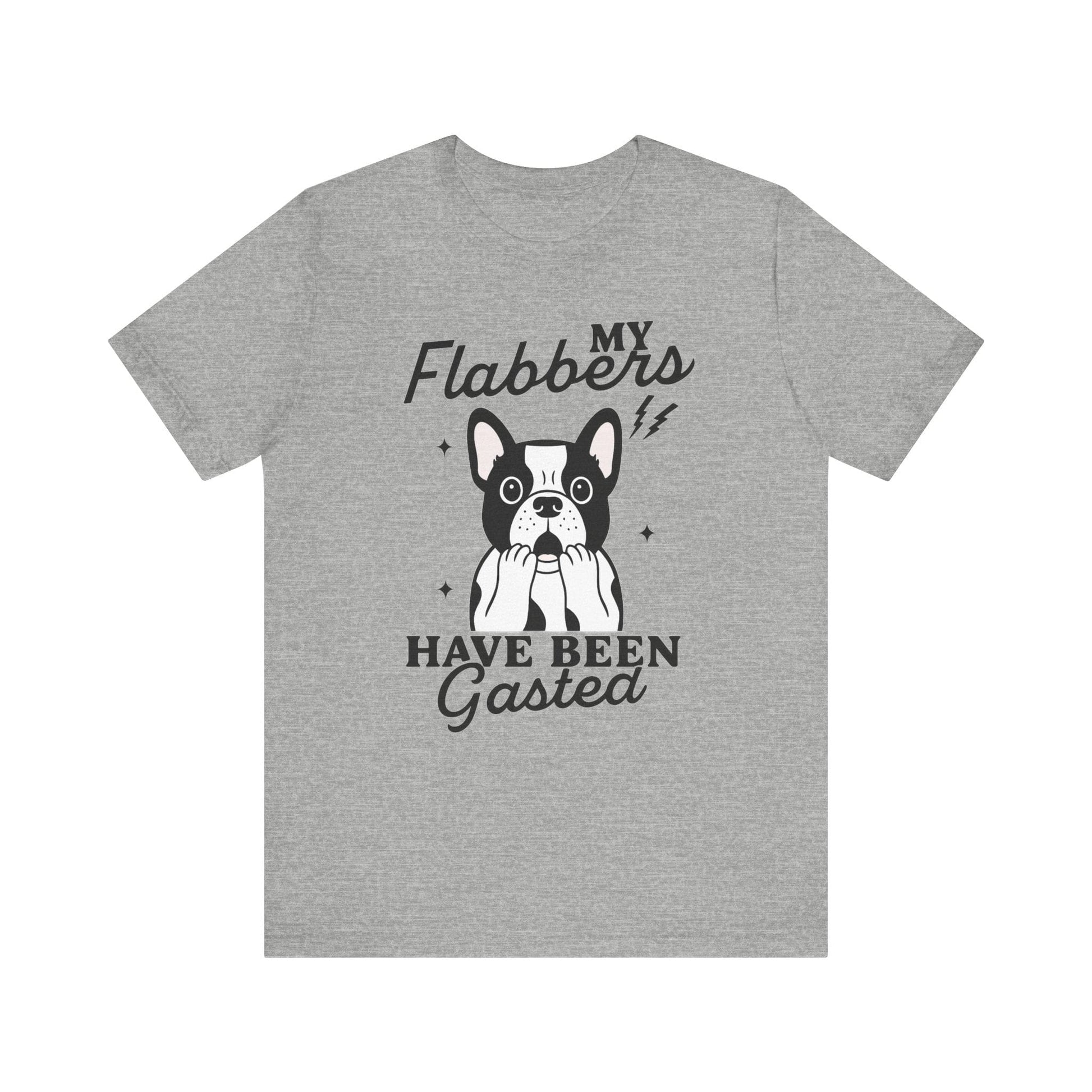 Piebald Frenchie Flabbergasted Tshirt